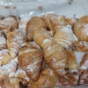 Mini croissant chocolate y azucar Tahona Palas