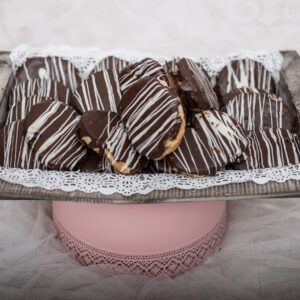 palmeras rellenas chocolate
